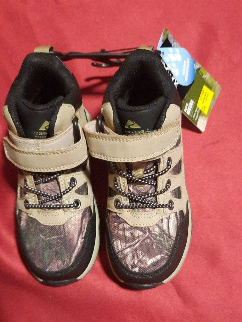 Ozark Trail Boys Camoflauge Hiker Boots